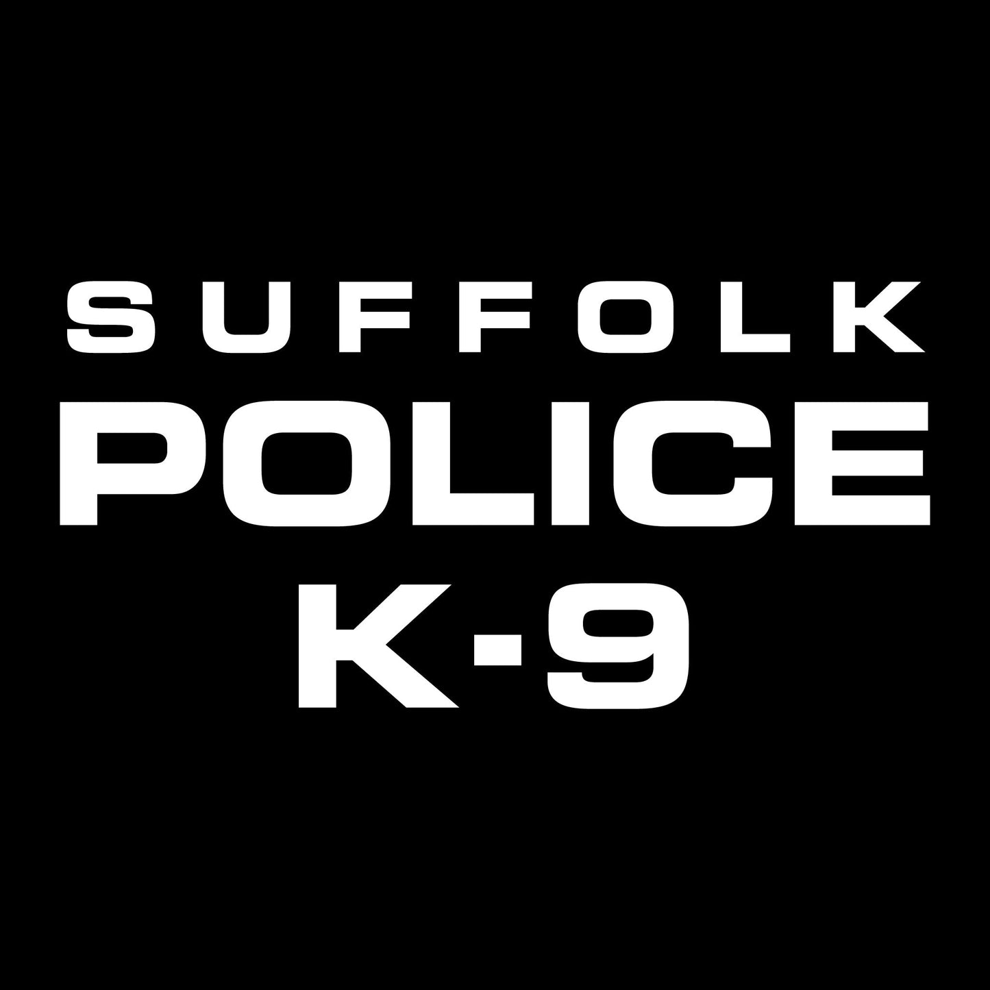 [SUFFOLK CO PD] Cotton Blend Shirt [BLK/WHT]-13 Fifty Apparel