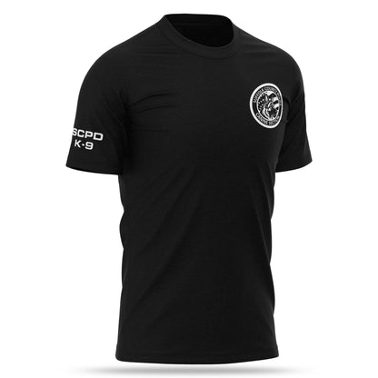 [SUFFOLK CO PD] K9 Cotton Blend Shirt [BLK/WHT]-13 Fifty Apparel