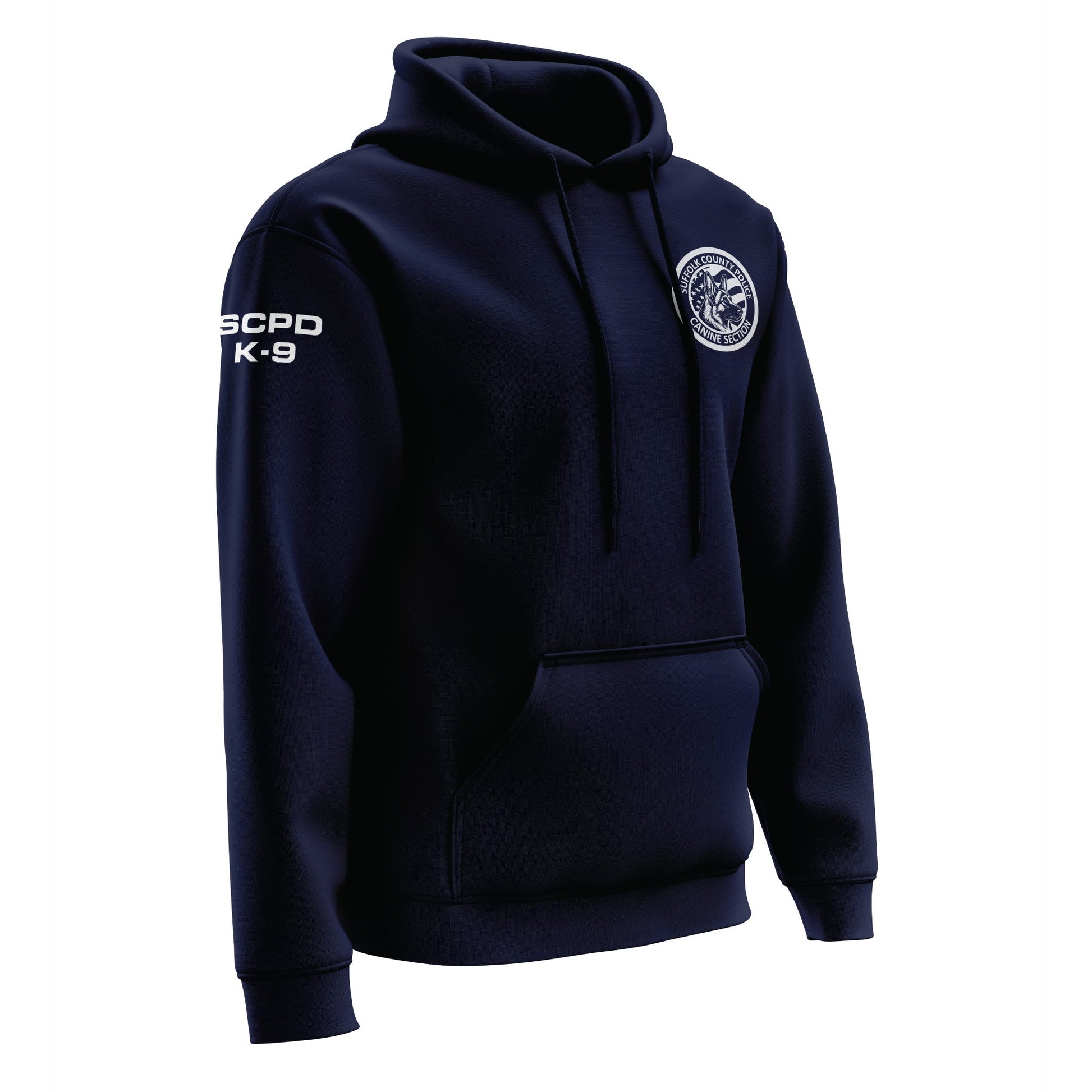 [SUFFOLK CO PD] Performance Hoodie 2.0 [NVY/WHT]-13 Fifty Apparel