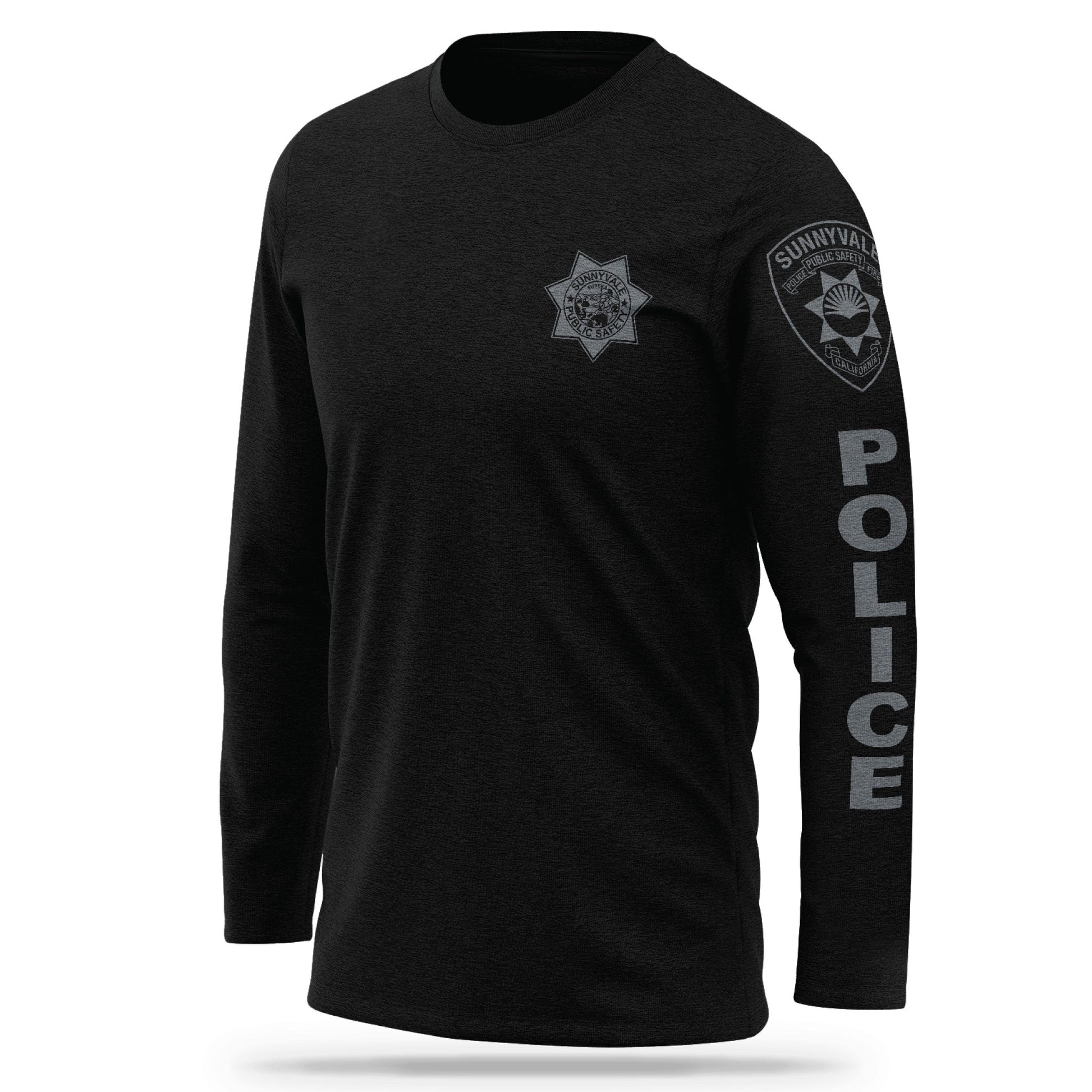 [SUNNYVALE DPS] Gang Enf Cotton Blend Long Sleeve Shirt [BLACK]-13 Fifty Apparel