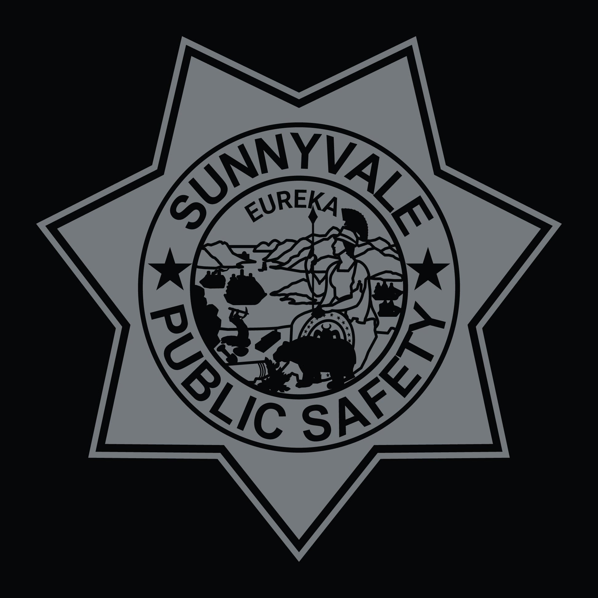 [SUNNYVALE DPS] Gang Enf Cotton Blend Long Sleeve Shirt [BLACK]-13 Fifty Apparel