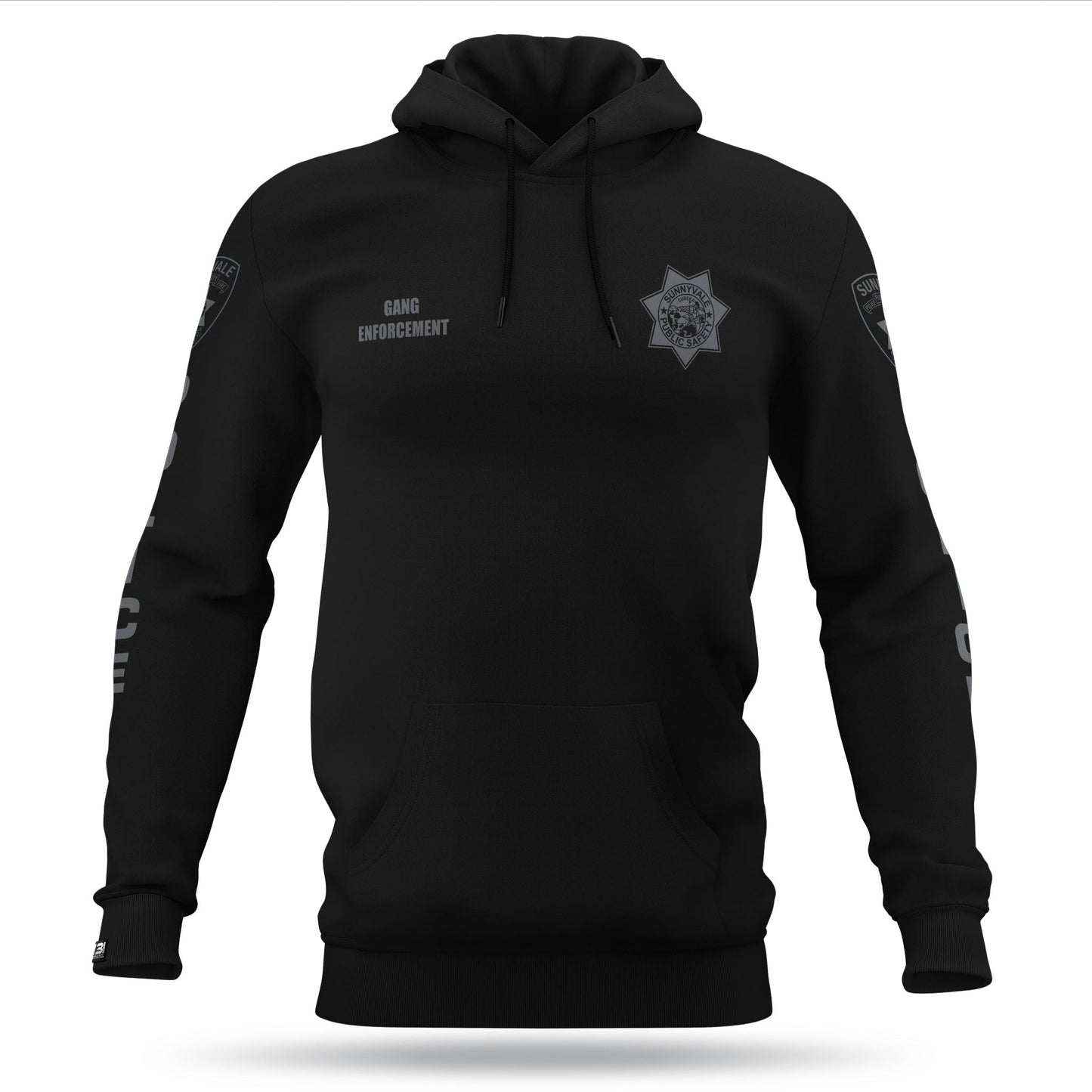 [SUNNYVALE DPS] Gang Enf Performance Hoodie [BLACK]-13 Fifty Apparel