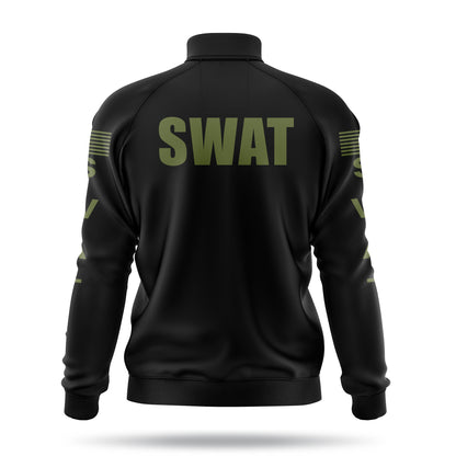 [SWAT] Defender Jacket [BLK/GRN]-13 Fifty Apparel