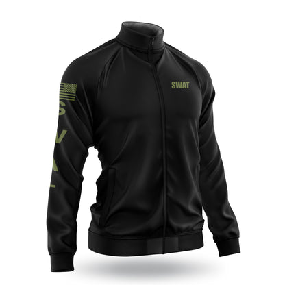 [SWAT] Defender Jacket [BLK/GRN]-13 Fifty Apparel