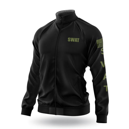 [SWAT] Defender Jacket [BLK/GRN]-13 Fifty Apparel