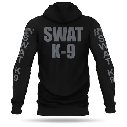 [SWAT K9] Performance Hoodie 2.0 [BLK/GRY]-13 Fifty Apparel