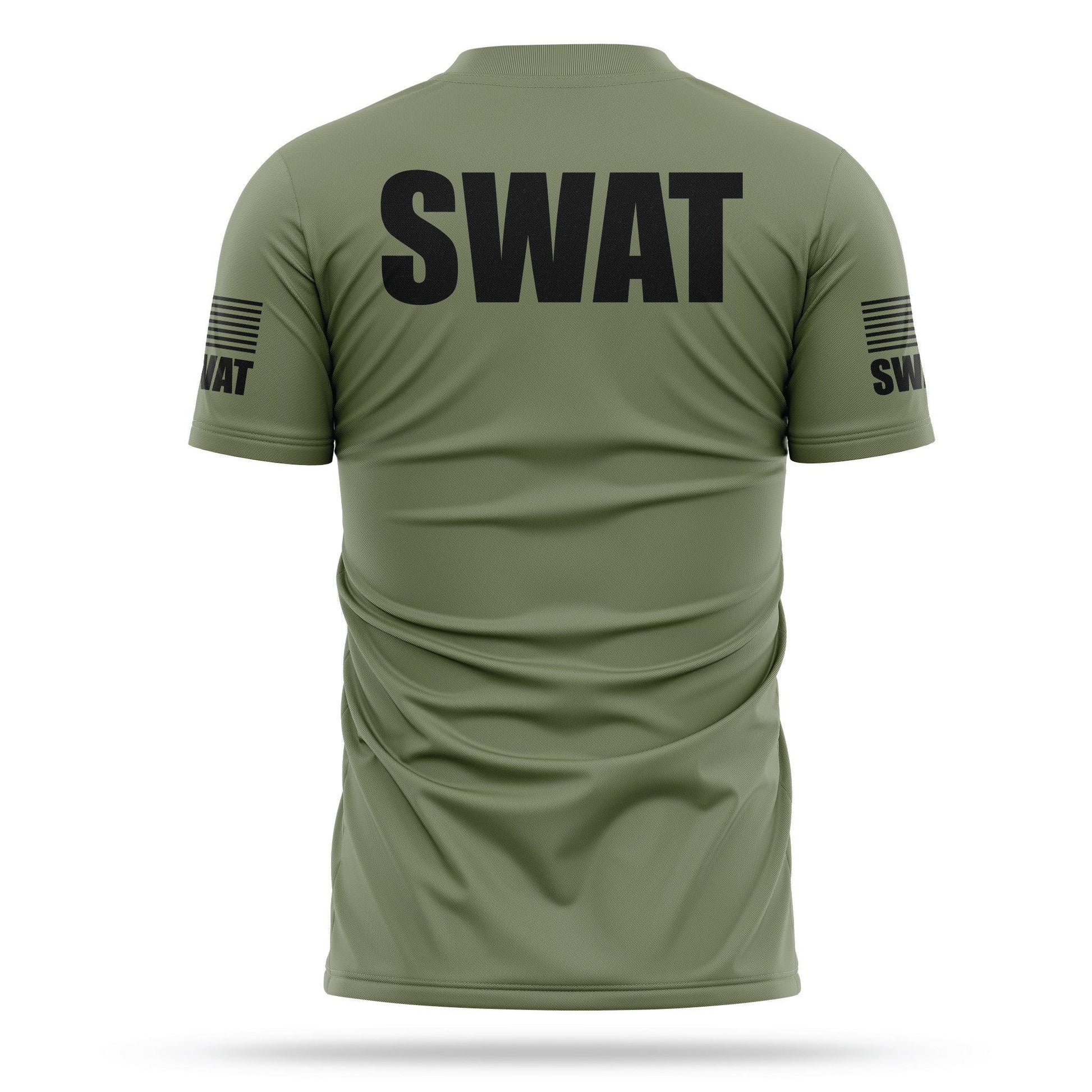 [SWAT] Men's Utility Shirt [GRN/BLK]-13 Fifty Apparel