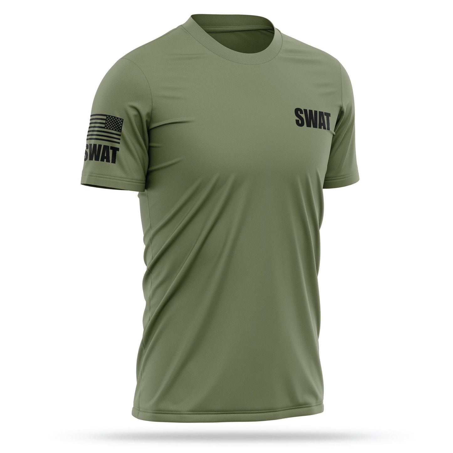 [SWAT] Men's Utility Shirt [GRN/BLK]-13 Fifty Apparel