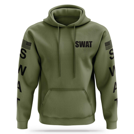 [SWAT] Performance Hoodie 2.0 [GRN/BLK]-13 Fifty Apparel