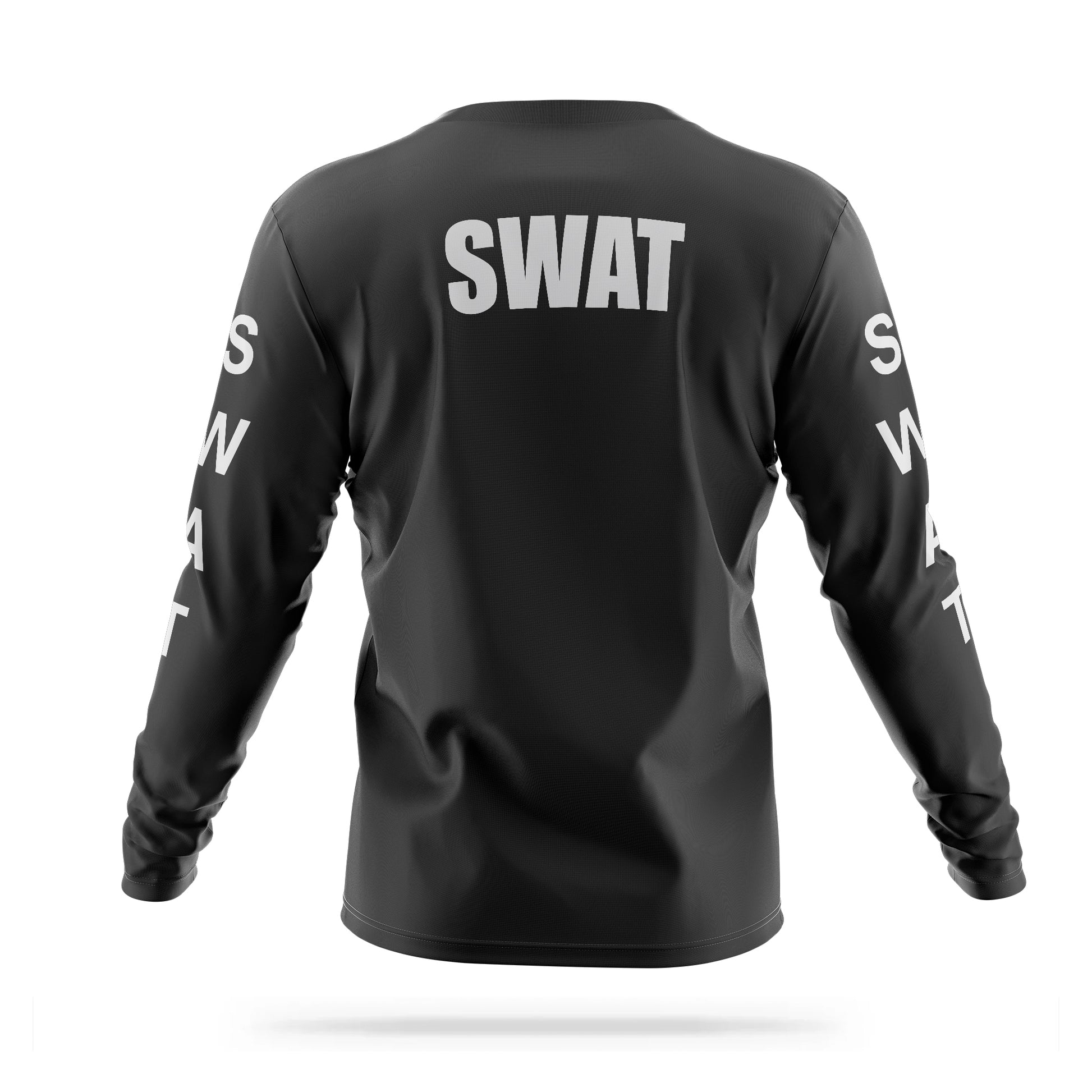 [SWAT] Reflective Men's Utility Long Sleeve [BLK/REF]-13 Fifty Apparel