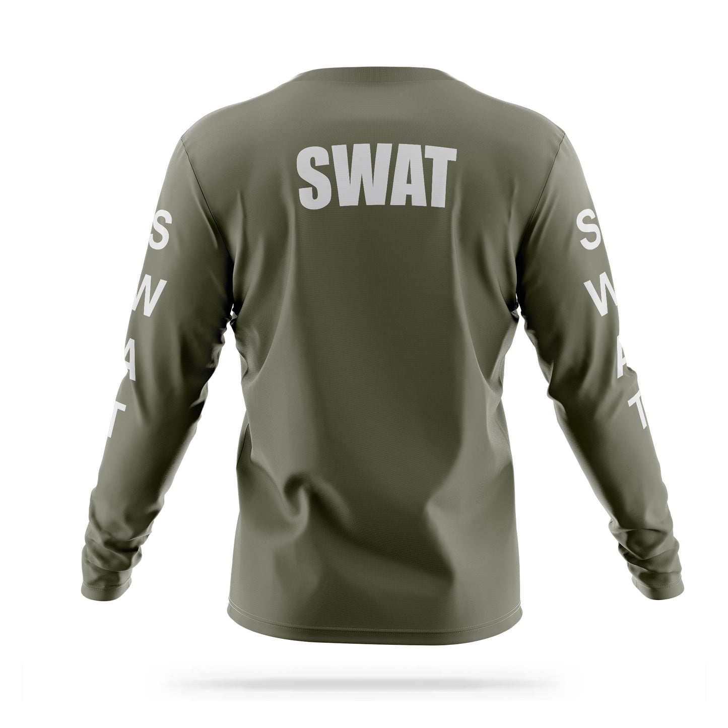 [SWAT] Reflective Men's Utility Long Sleeve [GRN/REF]-13 Fifty Apparel