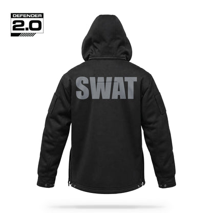 [SWAT] Tactical Defender Jacket [BLK/GRY]-13 Fifty Apparel