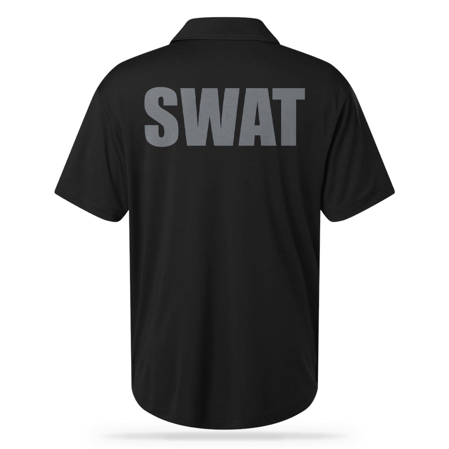 SWAT UTILITY POLO BLK/GRY-13 Fifty Apparel