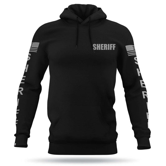 [SHERIFF] Performance Hoodie [BLK/GRY] 13 Fifty Apparel 