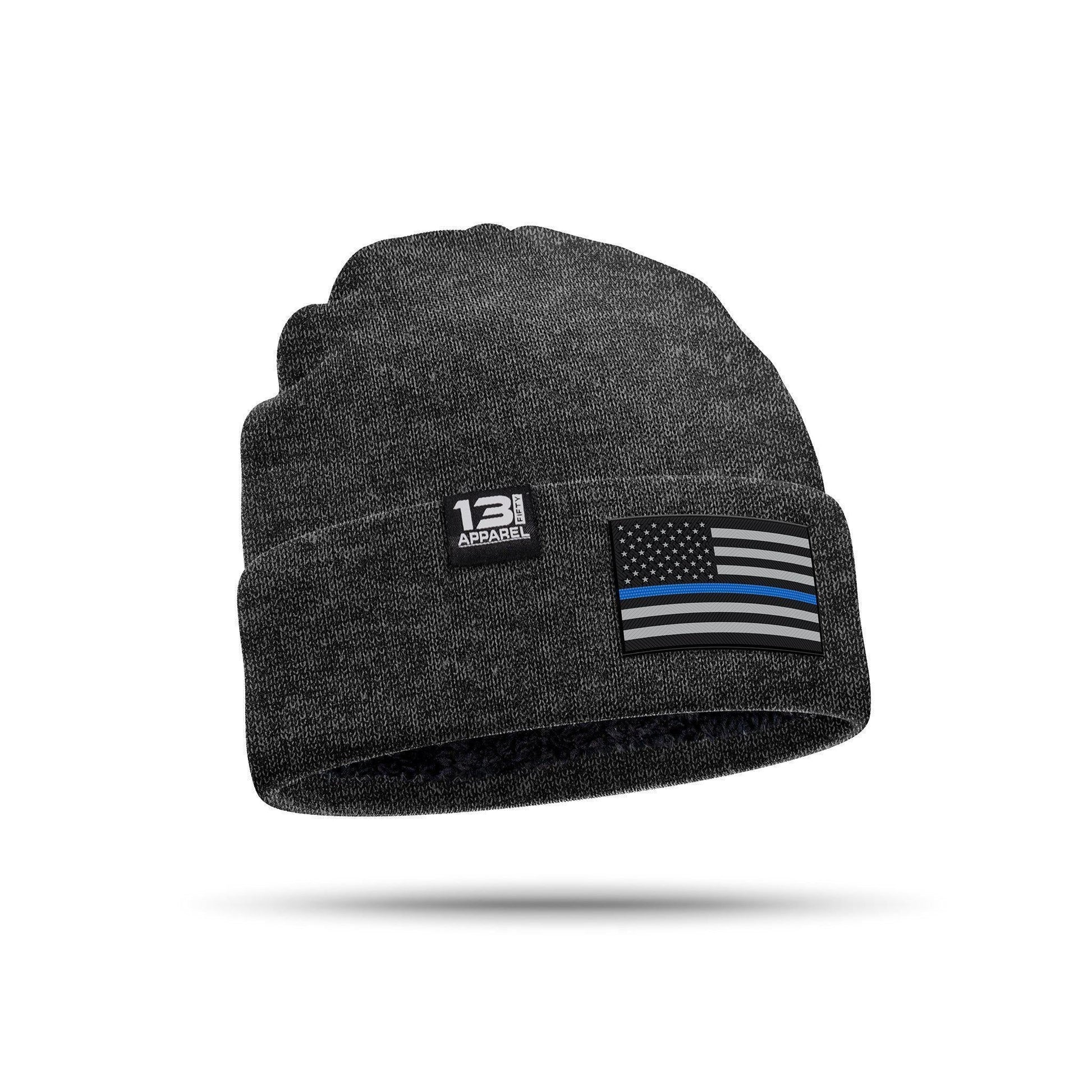 [TBL FLAG] Knit Beanie [BLUE LINE]-13 Fifty Apparel