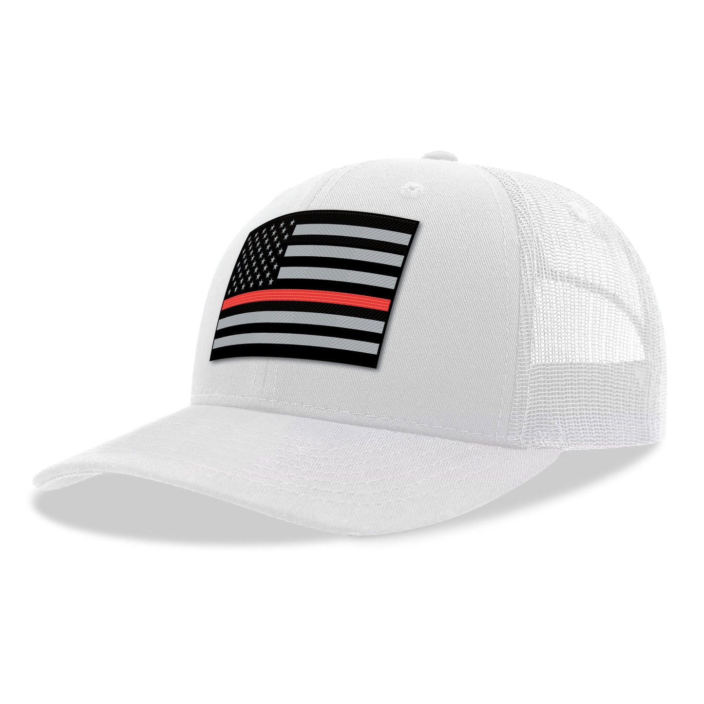 [THIN RED LINE FLAG] Kids Adjustable Mesh Back Cap-13 Fifty Apparel