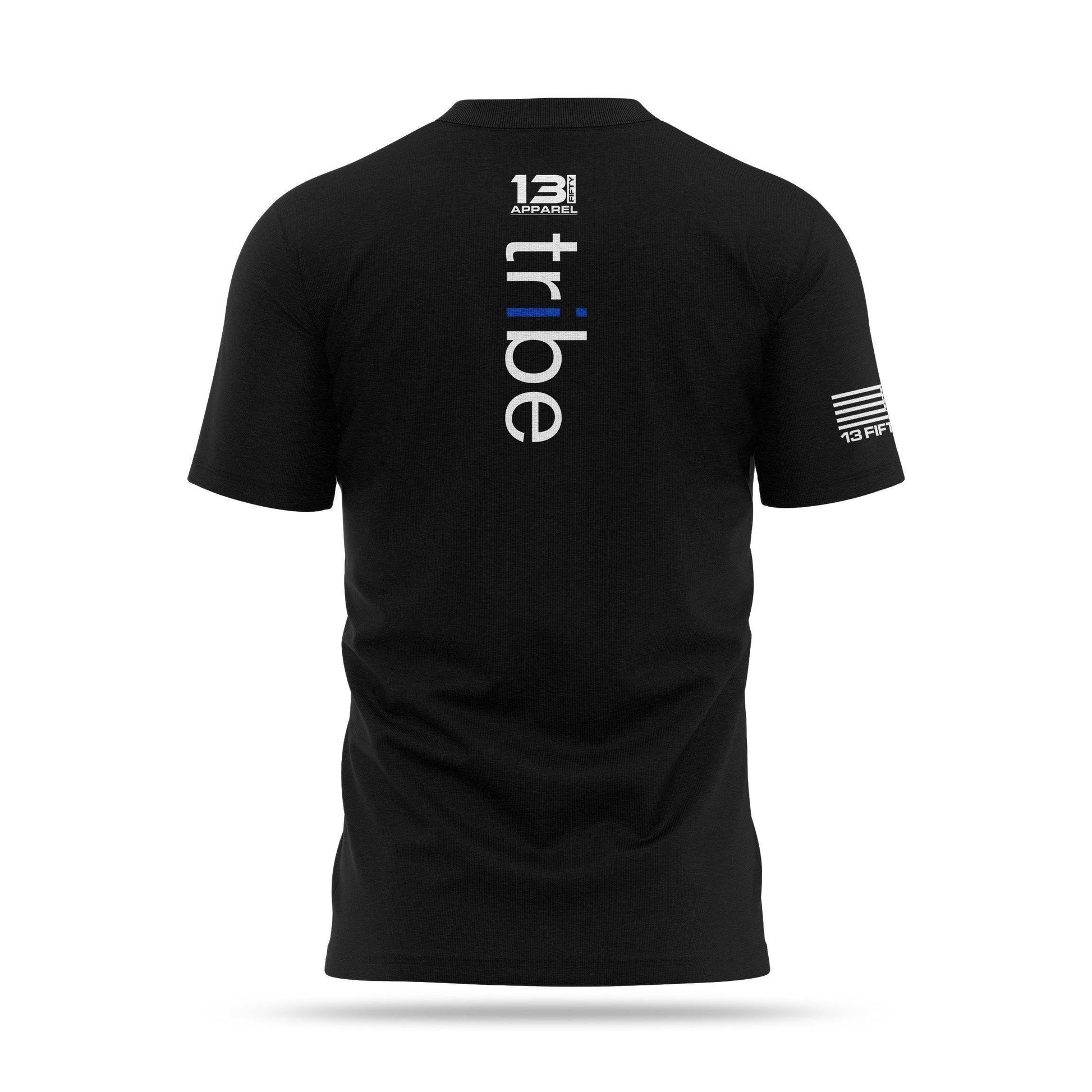 [TRIBE] Cotton Blend Shirt [BLK/WHT]-13 Fifty Apparel