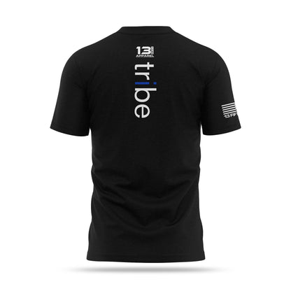 [TRIBE] Cotton Blend Shirt [BLK/WHT]-13 Fifty Apparel