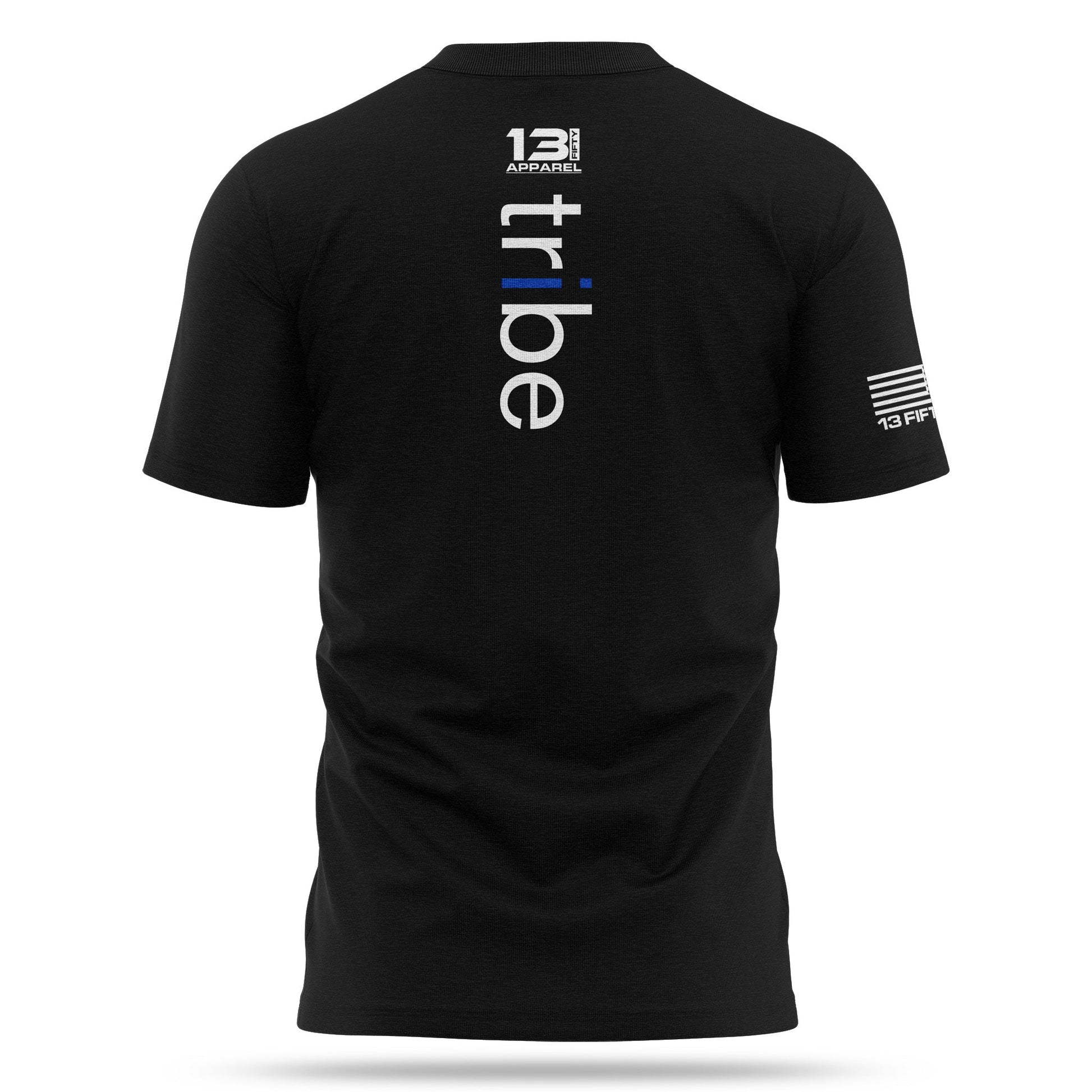 [TRIBE] Cotton Blend Shirt [BLK/WHT]-13 Fifty Apparel