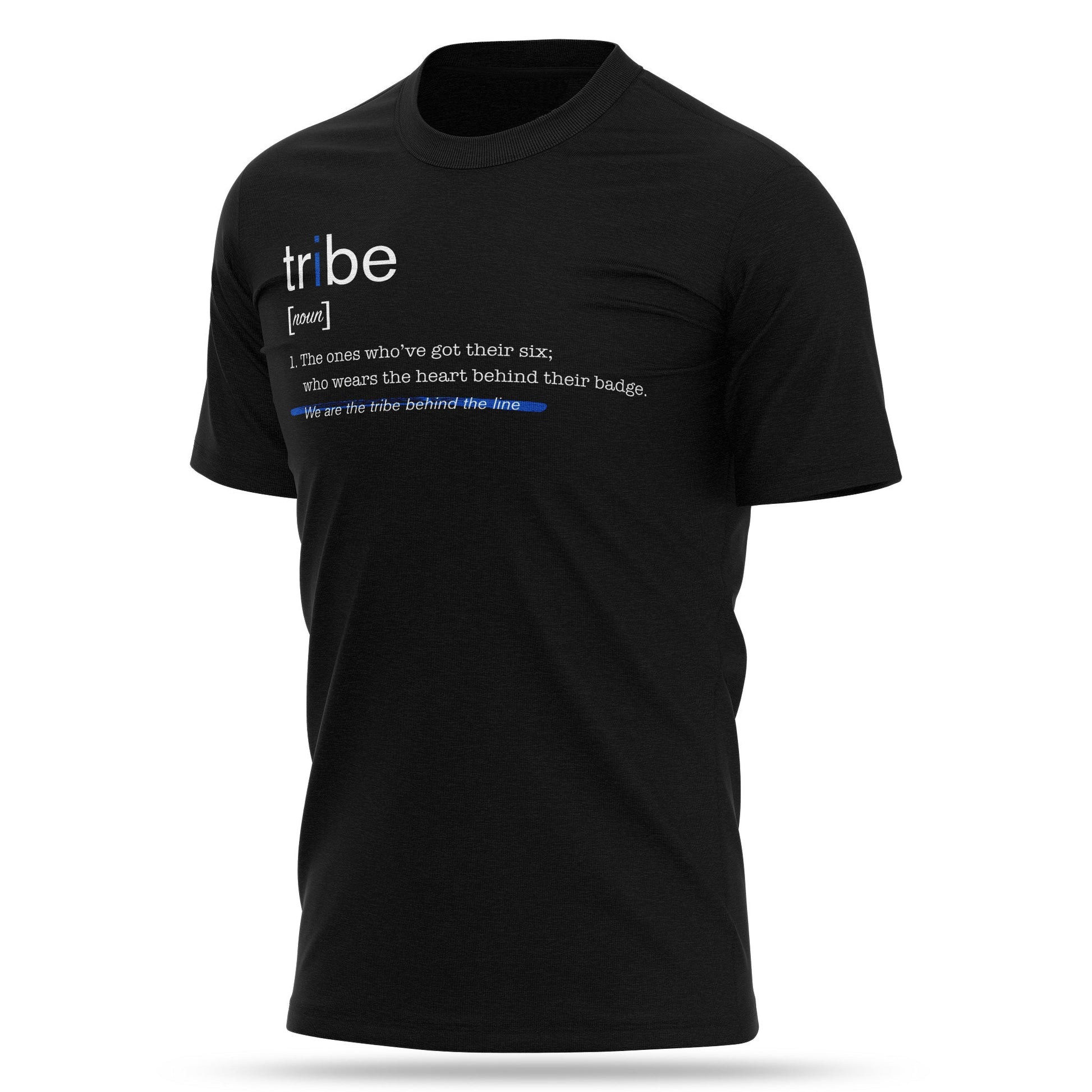 [TRIBE] Cotton Blend Shirt [BLK/WHT]-13 Fifty Apparel