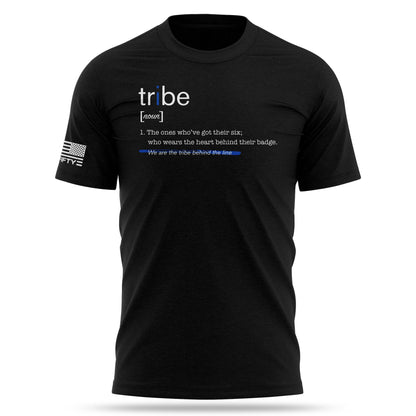 [TRIBE] Cotton Blend Shirt [BLK/WHT]-13 Fifty Apparel