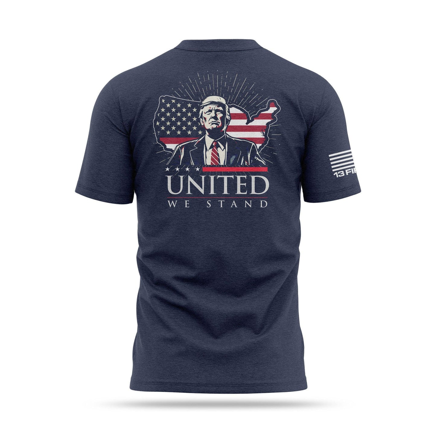 [UNITED] Cotton Blend Shirt [NVY]-13 Fifty Apparel