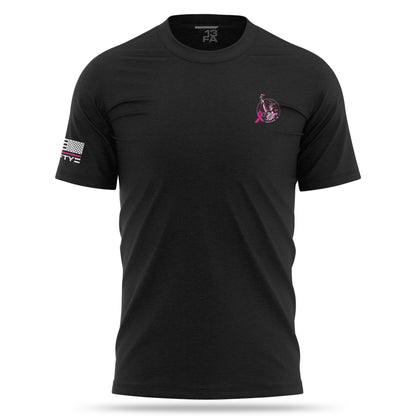 [UNITED IN PINK] Cotton Blend Shirt [BLK/PNK]-13 Fifty Apparel