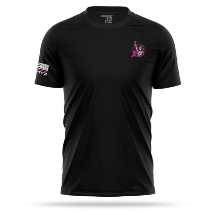 [UNITED IN PINK] Men's Utility Shirt [BLK/PNK]-13 Fifty Apparel