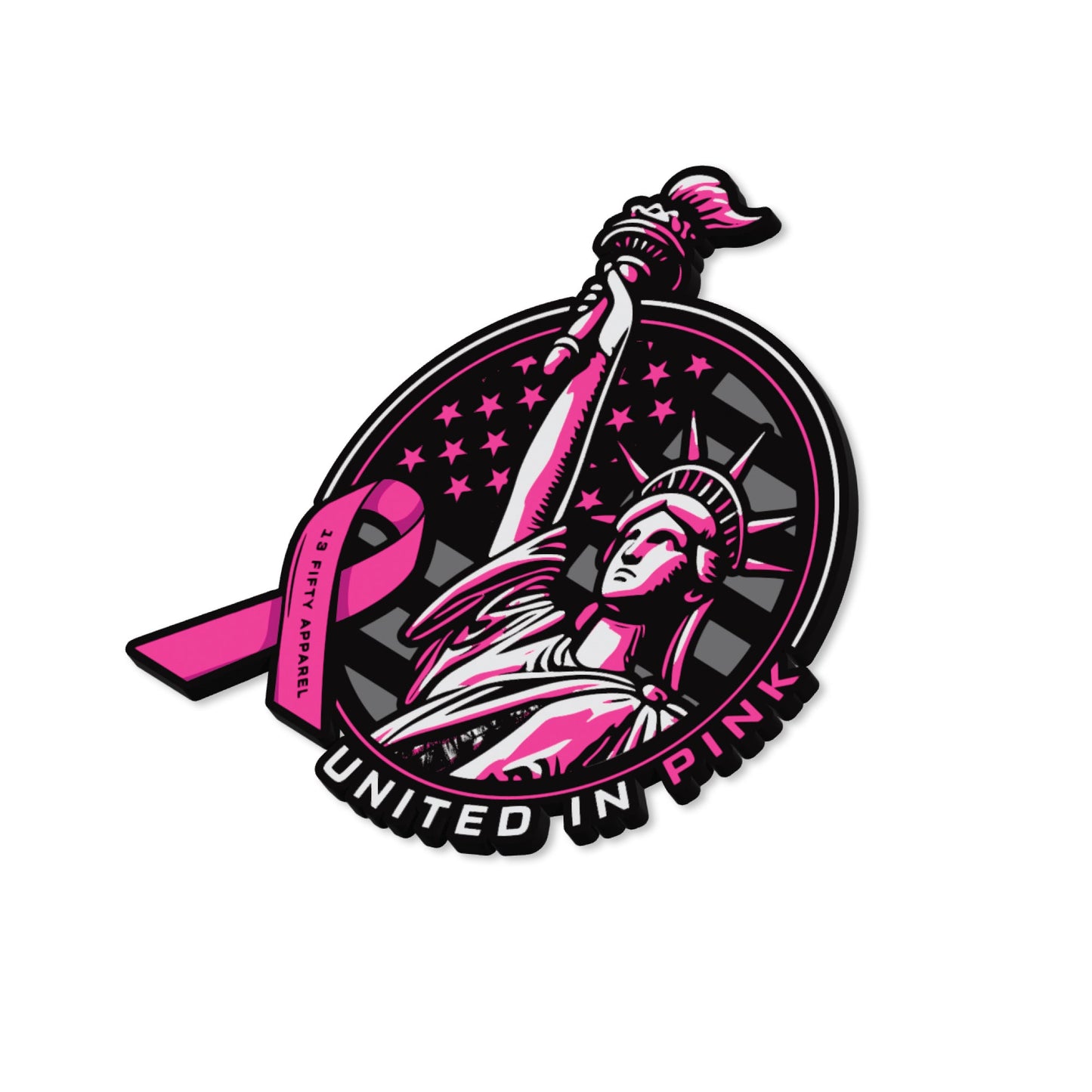 🎁 [UNITED IN PINK] PVC Tactical Patch 2.3X2.5 (100% off)-13 Fifty Apparel