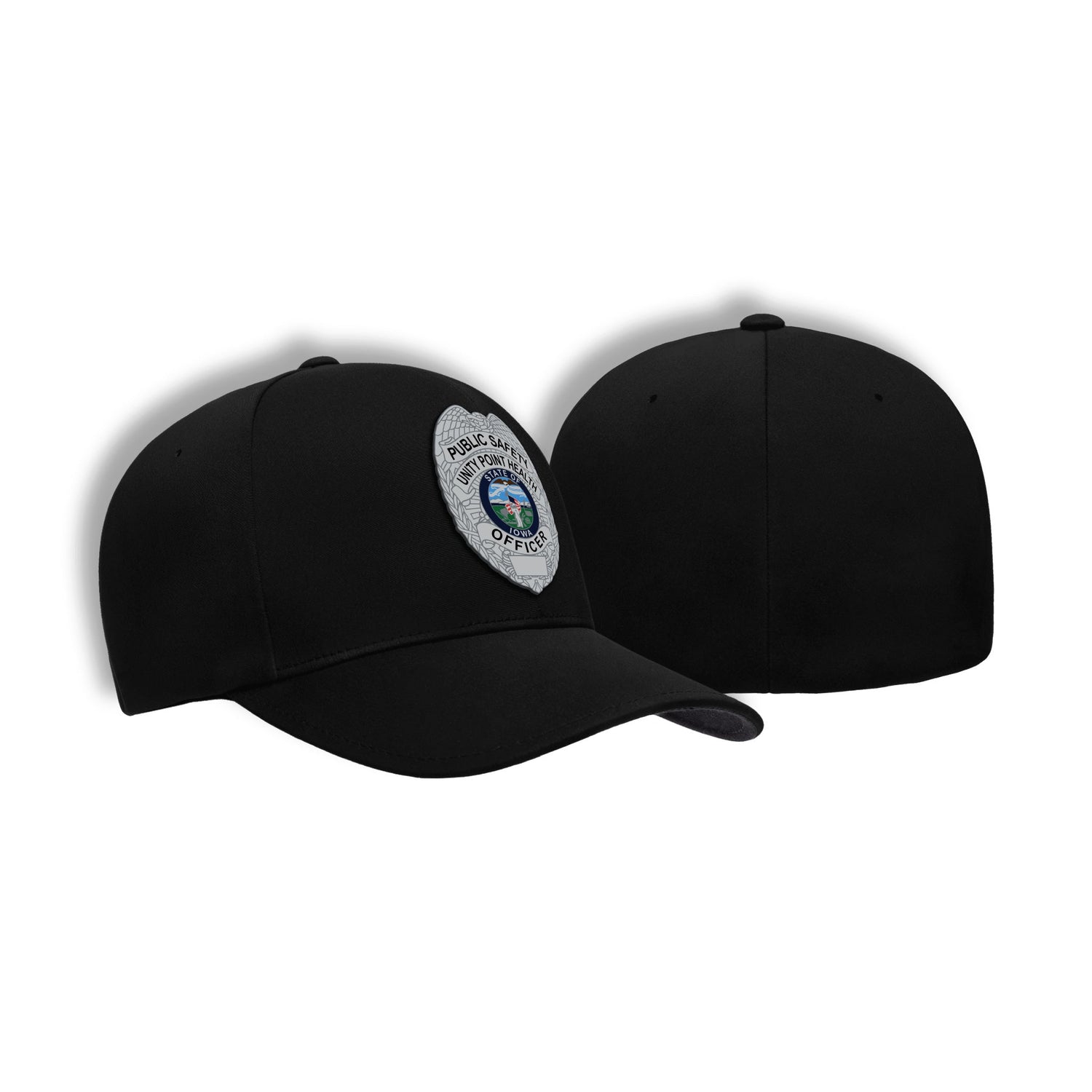 [UNITY POINT HEALTH PUBLIC SAFETY] Flexfit Delta Cap [BLACK]-13 Fifty Apparel