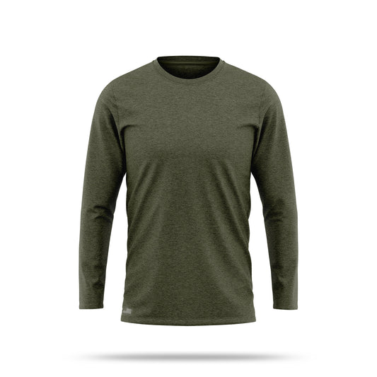 [UNMARKED] Cotton Blend Long Sleeve [GRN]-13 Fifty Apparel