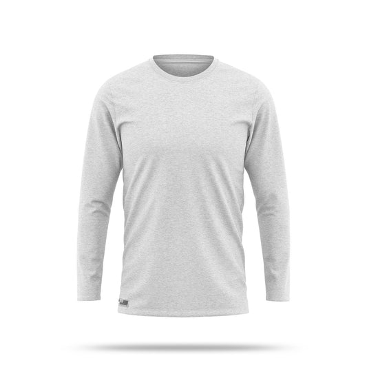 [UNMARKED] Cotton Blend Long Sleeve [WHT] 13 Fifty Apparel 