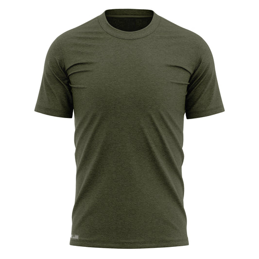 [UNMARKED] Cotton Blend Shirt [GRN]-13 Fifty Apparel