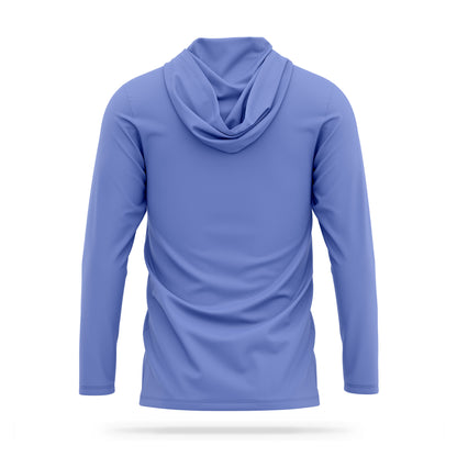 [UNMARKED] Men's Hooded Long Sleeve [LBLU]-13 Fifty Apparel