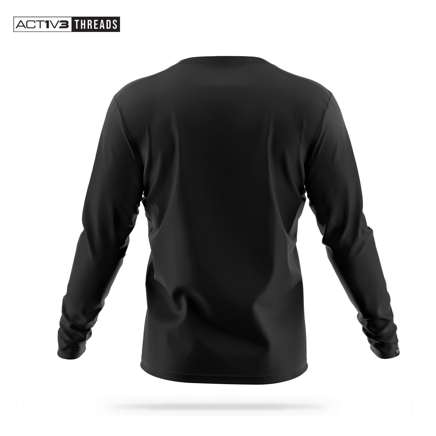 [UNMARKED] Men's Performance Long Sleeve [BLK]-13 Fifty Apparel