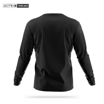 [UNMARKED] Men's Performance Long Sleeve [BLK]-13 Fifty Apparel
