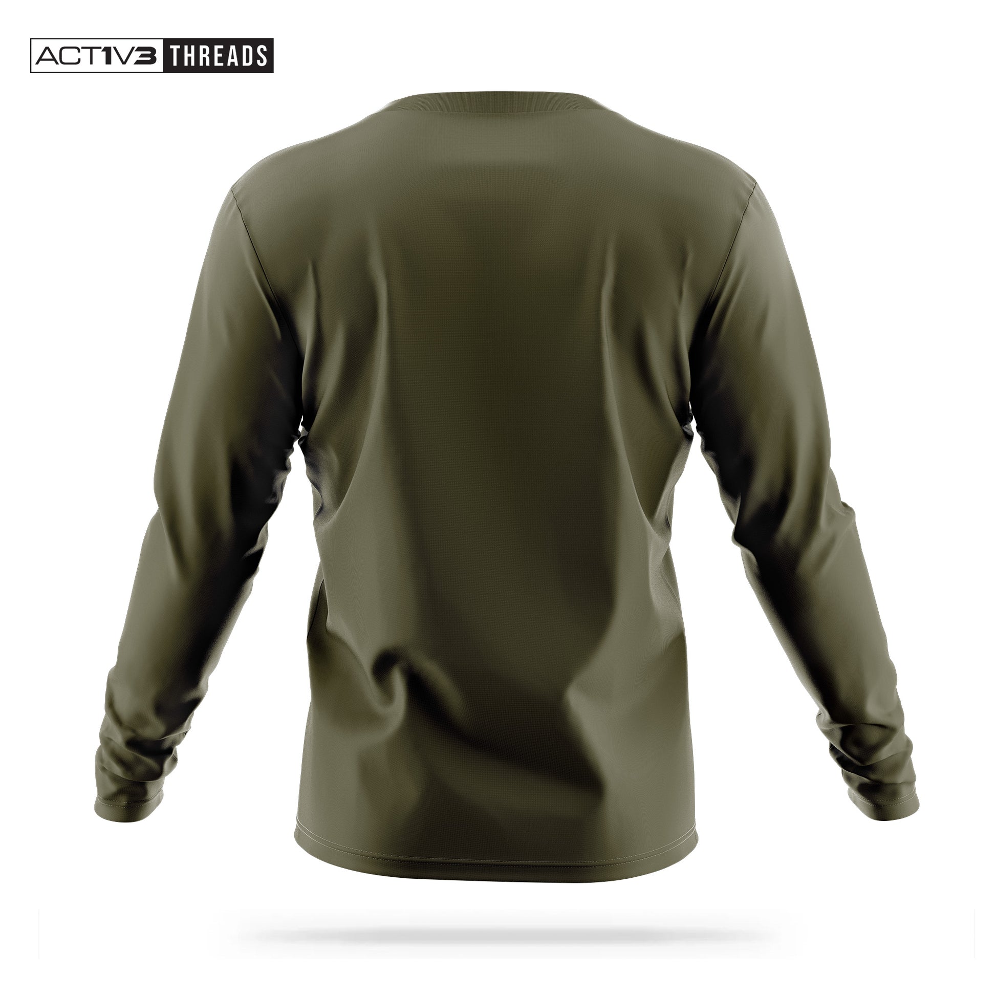 [UNMARKED] Men's Performance Long Sleeve [GRN]-13 Fifty Apparel