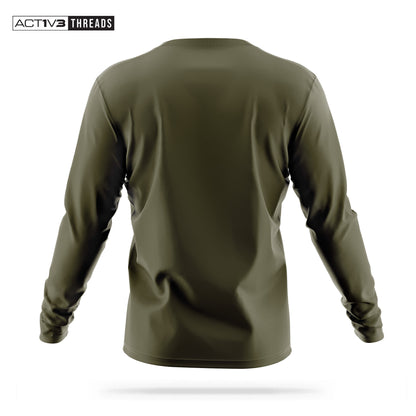 [UNMARKED] Men's Performance Long Sleeve [GRN]-13 Fifty Apparel