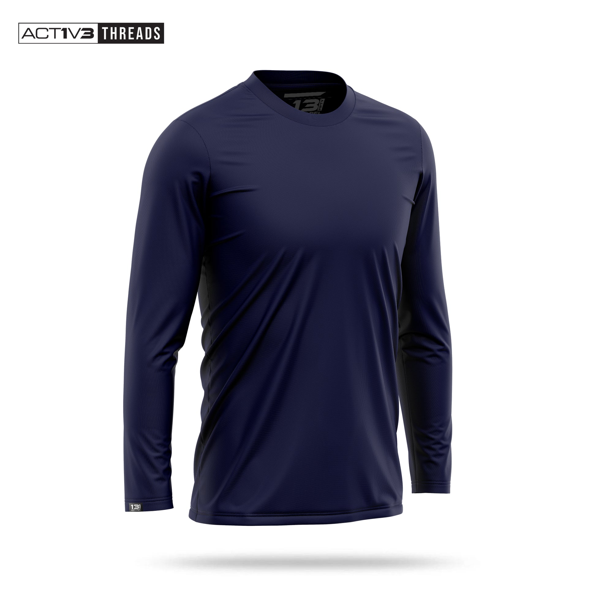 [UNMARKED] Men's Performance Long Sleeve [NVY]-13 Fifty Apparel