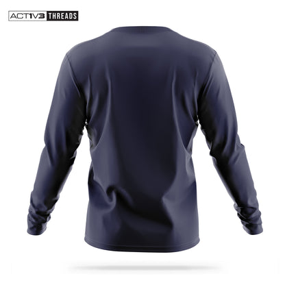 [UNMARKED] Men's Performance Long Sleeve [NVY]-13 Fifty Apparel