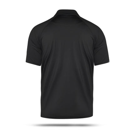 [UNMARKED] Men's Performance Polo [BLK]-13 Fifty Apparel