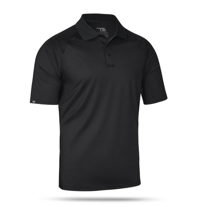 [UNMARKED] Men's Performance Polo [BLK]-13 Fifty Apparel