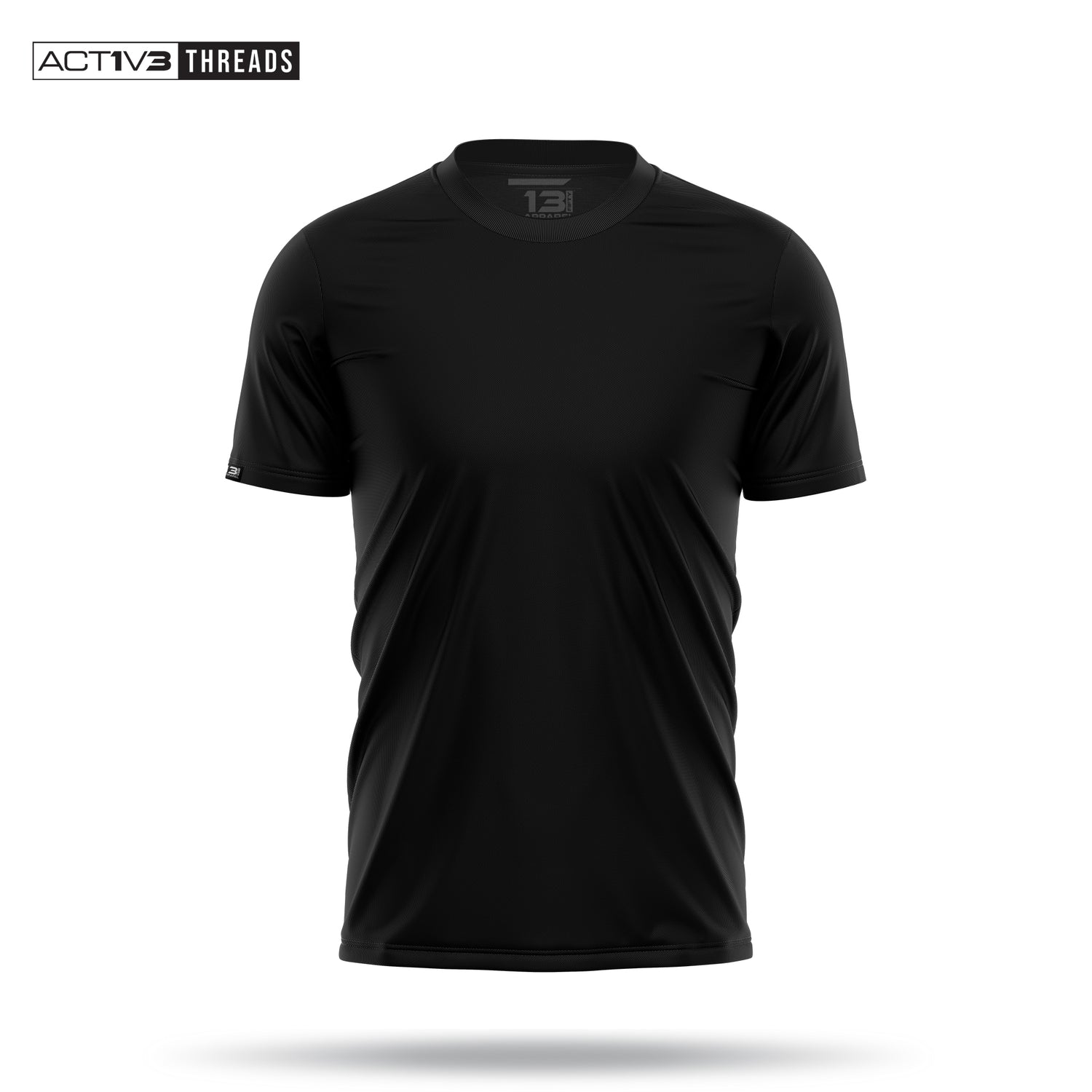 [UNMARKED] Men's Performance Shirt [BLK]-13 Fifty Apparel