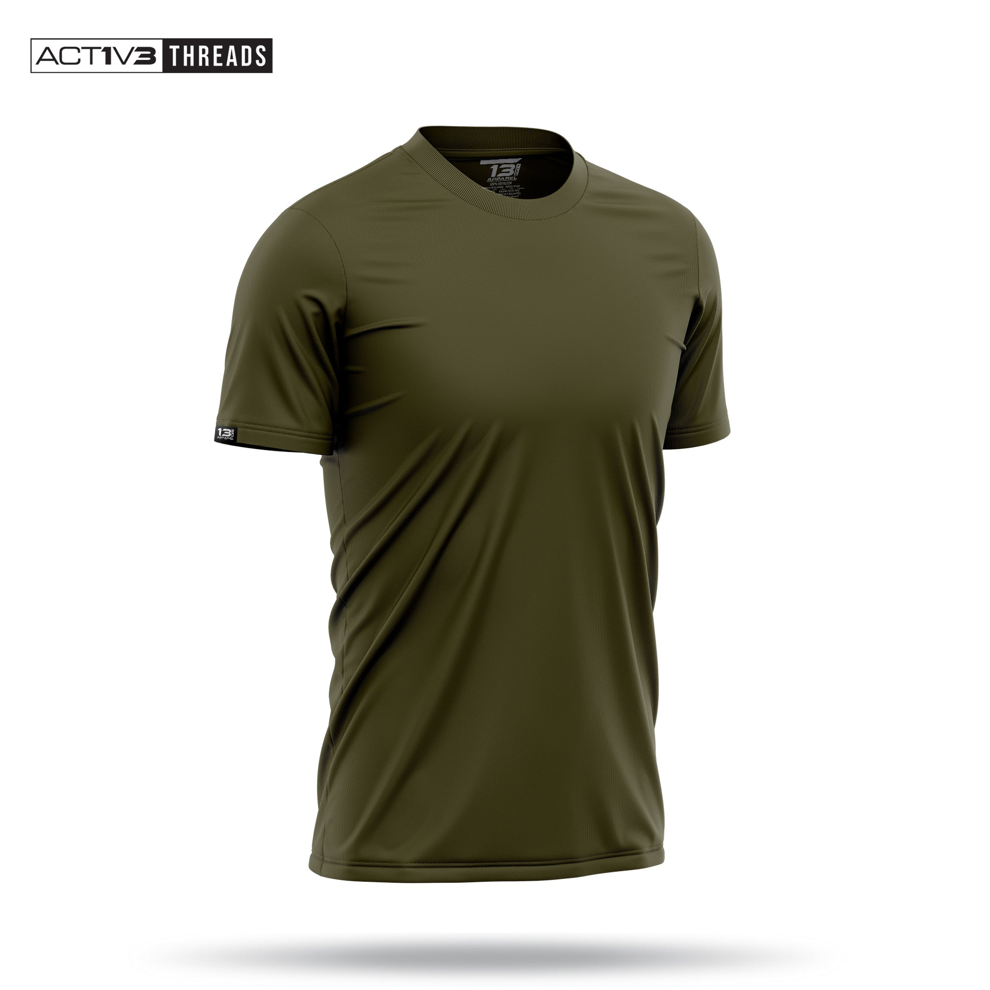 [UNMARKED] Men's Performance Shirt [GRN]-13 Fifty Apparel