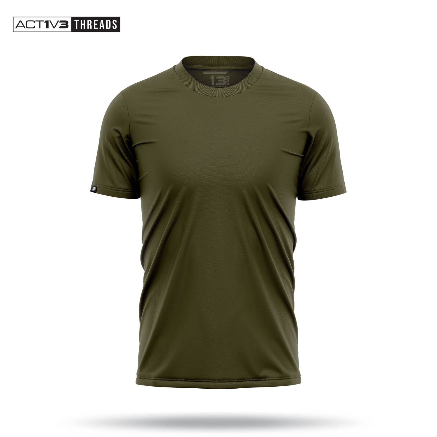 [UNMARKED] Men's Performance Shirt [GRN]-13 Fifty Apparel