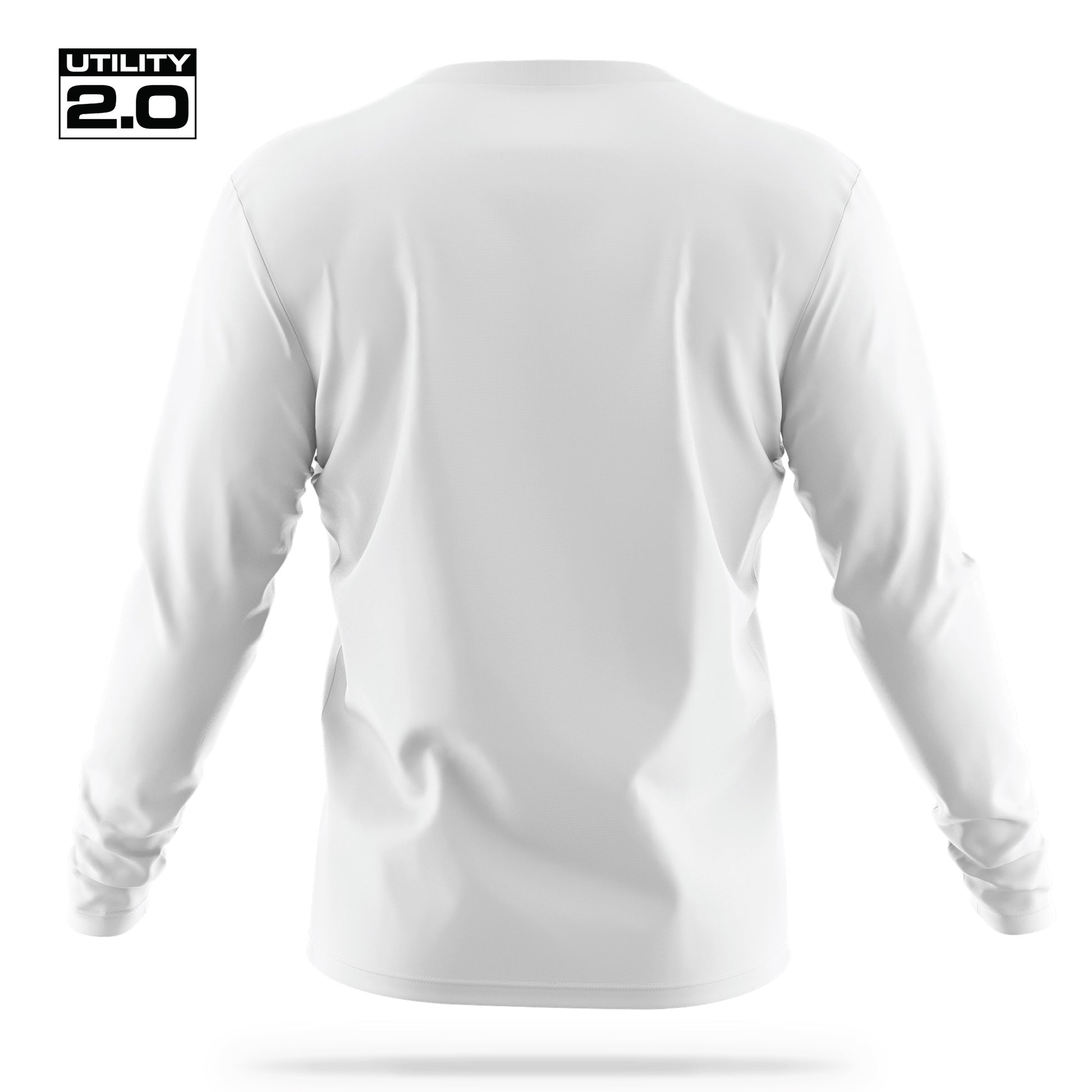 [UNMARKED] Men's Utility 2.0 Long Sleeve [WHT/BLK]-13 Fifty Apparel