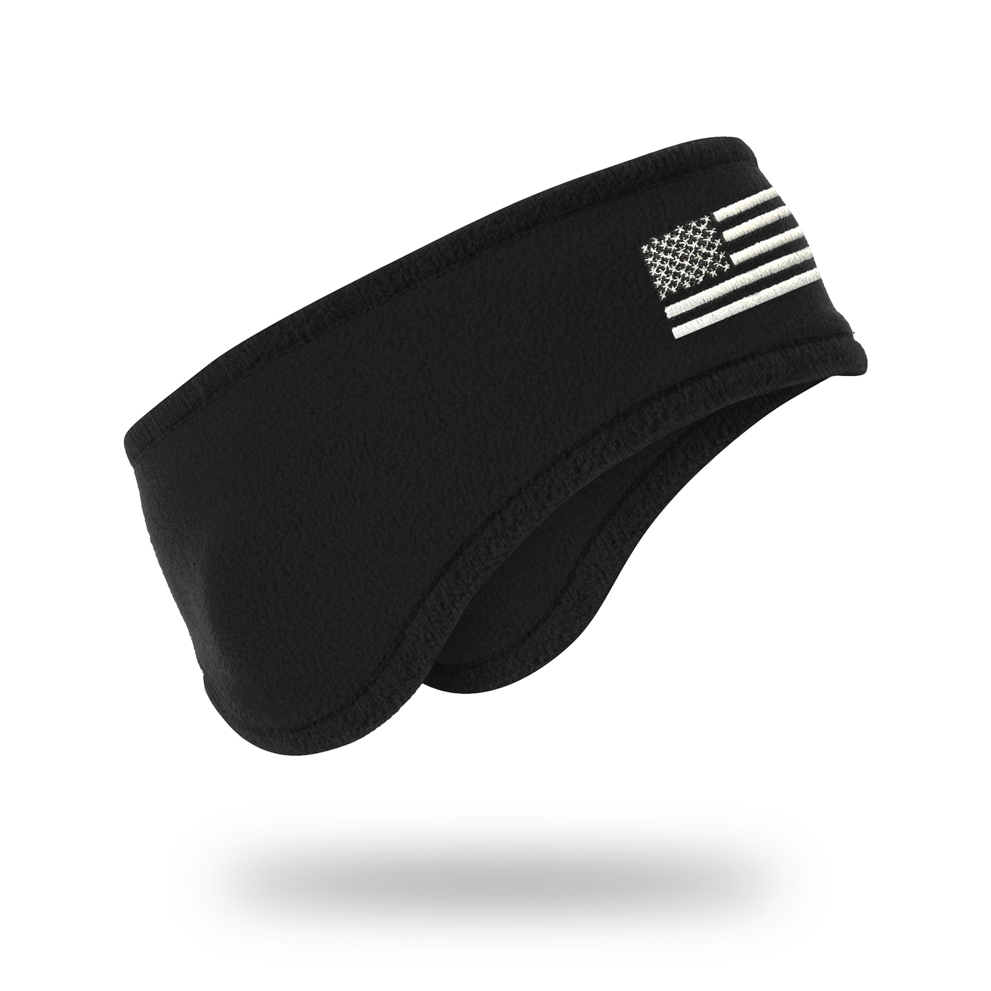 [USA FLAG] Cold-Weather Headband [BLK/WHT]-13 Fifty Apparel
