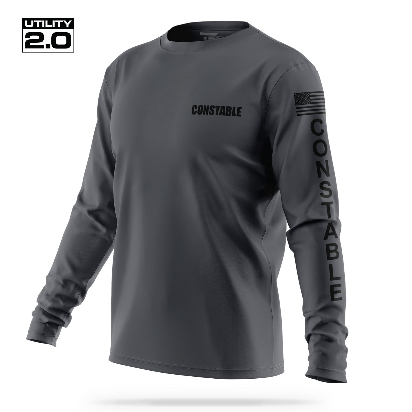 [CONSTABLE] Men's Utility 2.0 Long Sleeve [CHAR/BLK]