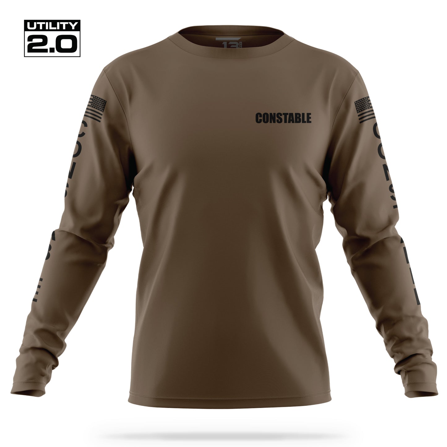 [CONSTABLE] Men's Utility 2.0 Long Sleeve [CIGA/BLK]