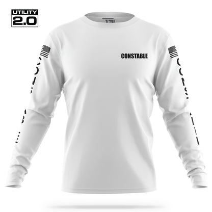 [CONSTABLE] Men's Utility 2.0 Long Sleeve [WHT/BLK]